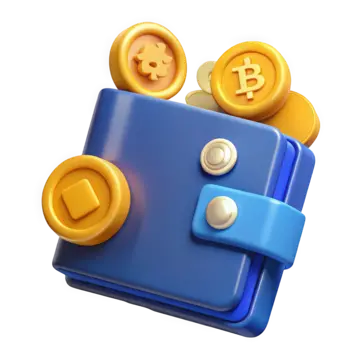Crypto wallet and dollars